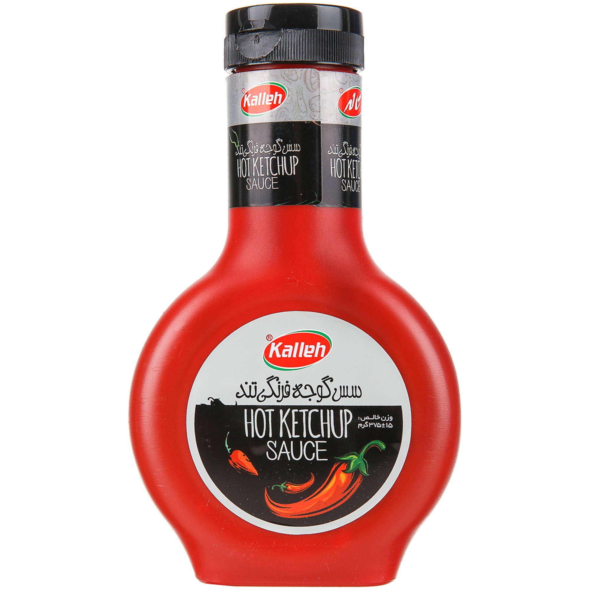 سس گوجه فرنگی تند بطری 375گرم کاله