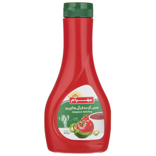مهرام سس گوجه هالوپینو 400گرم