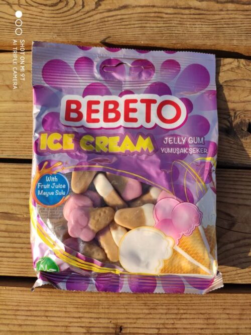 پاستیل بستنی 120 گرم Bebeto